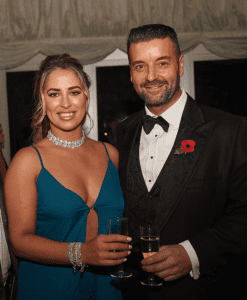 Nik Ellis & Justine McLaughlin at the Wirral life Ball